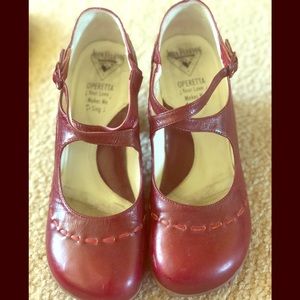 Red John Fluevog Operetta  maryjane 👠👠